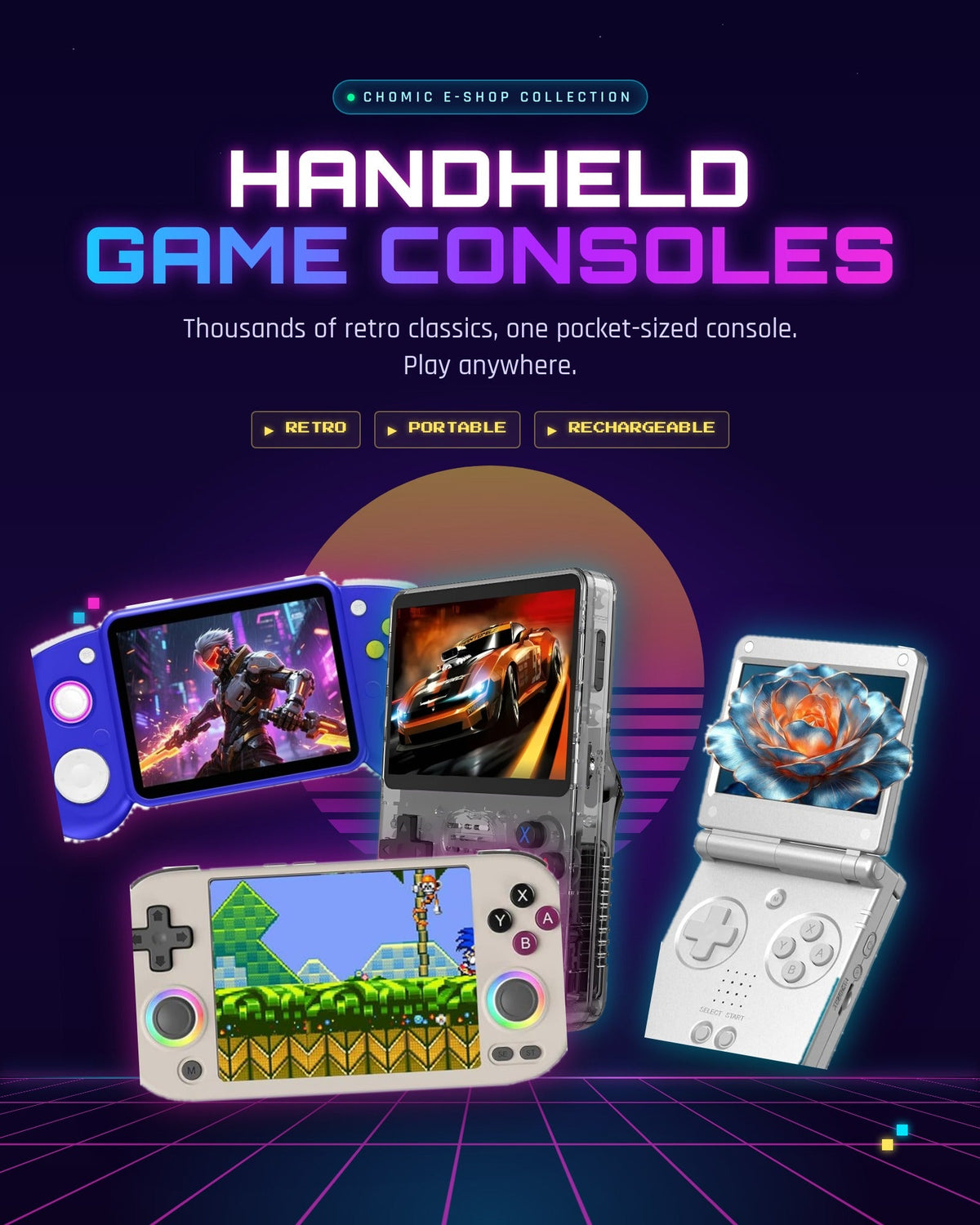 Retro Handheld Heroes