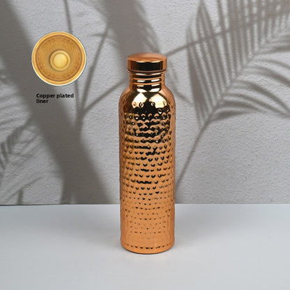 Ayurvedic Copper Plated Sports Water Bottle