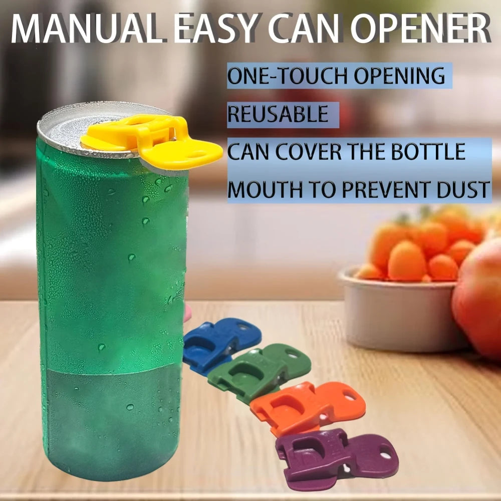 Reusable Plastic Beverage Can Opener