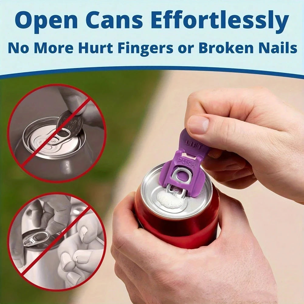 Reusable Plastic Beverage Can Opener