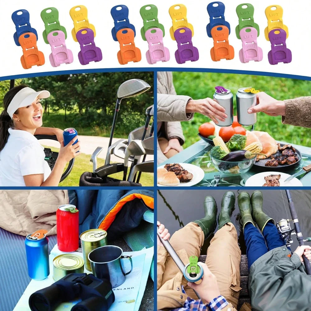 Reusable Plastic Beverage Can Opener