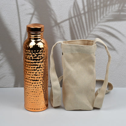 Ayurvedic Copper Plated Sports Water Bottle