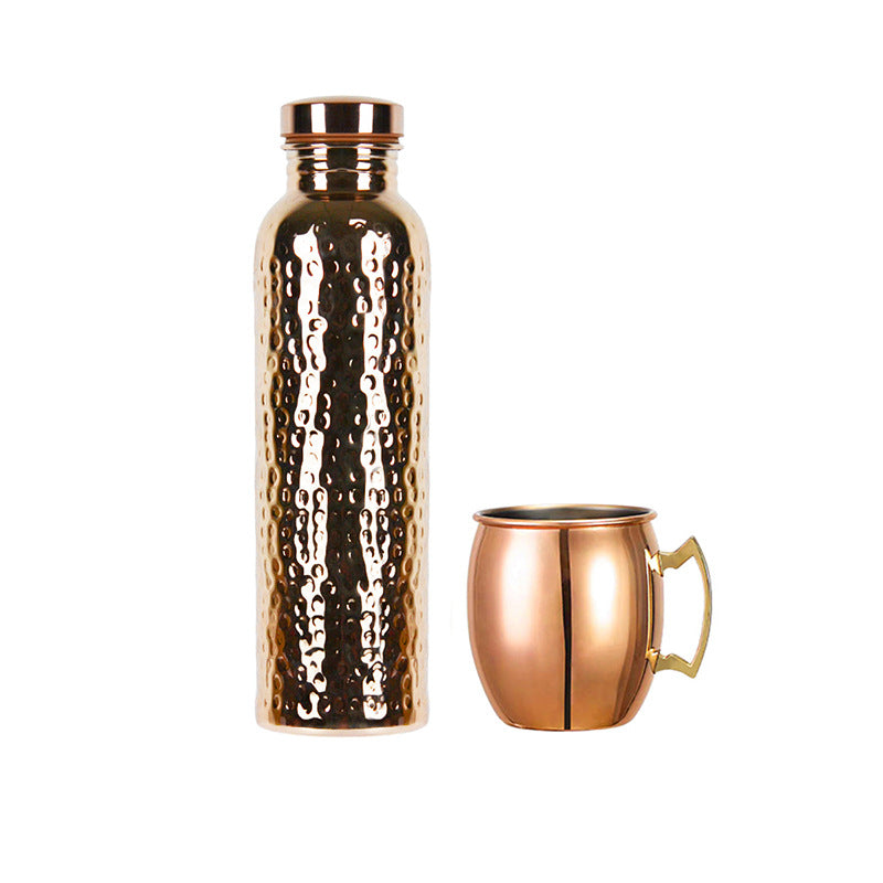 Ayurvedic Copper Plated Sports Water Bottle