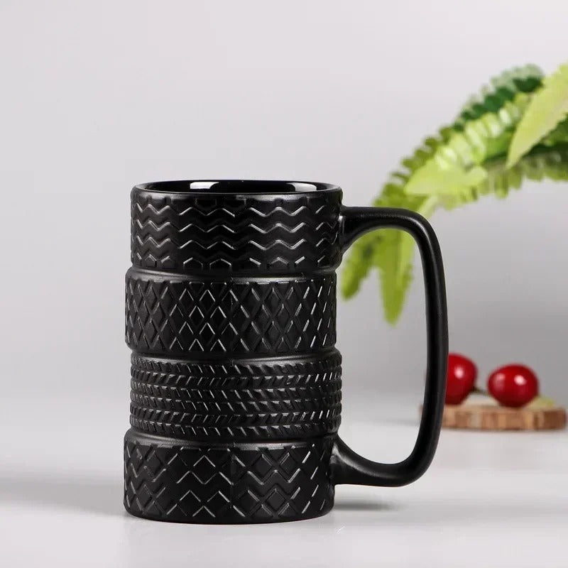 Tire Shaped Large Coffee Mug Creative Novelty