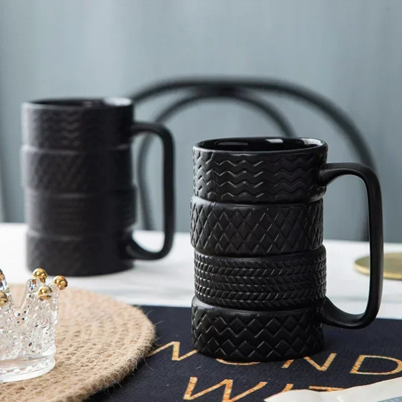 Tire Shaped Large Coffee Mug Creative Novelty