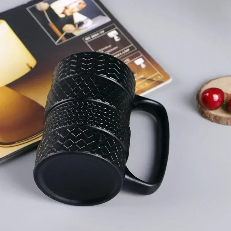 Tire Shaped Large Coffee Mug Creative Novelty