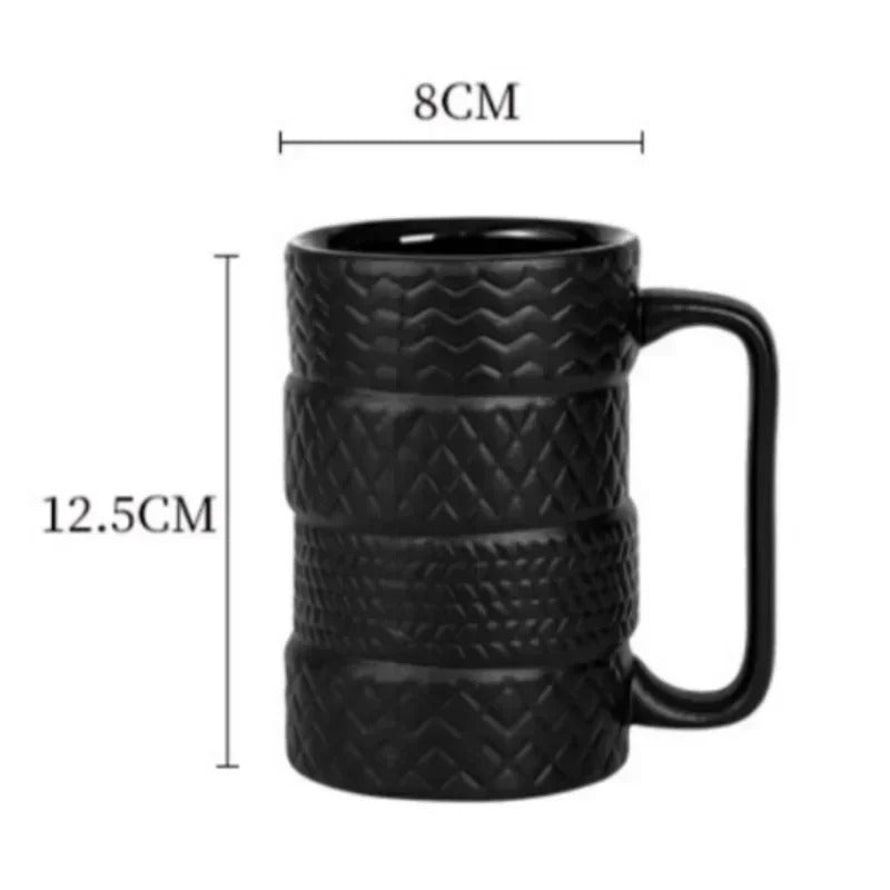 Tire Shaped Large Coffee Mug Creative Novelty